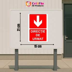 Indicator Directie de urmat PSI autoadeziv sticker autocolant 1, Sticker autocolant - Img 2