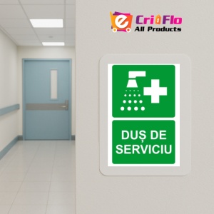 Indicator Dus de serviciu Indicator de prim ajutor salvare sau situatii de ur, Sticker autocolant - Img 5