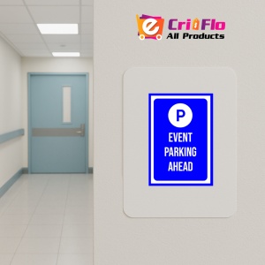 Indicator Event parking ahead sign, Sticker autocolant - Img 4