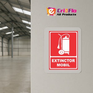 Indicator Extinctor mobil, Sticker autocolant - Img 4