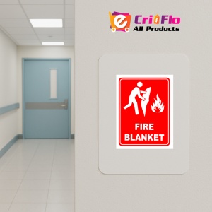 Indicator Fire blanket, Sticker autocolant - Img 4