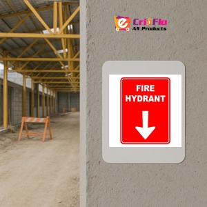 Indicator Fire Hydrant Fire Safety, Sticker autocolant - Img 5