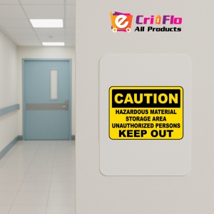 Indicator Hazardous Material Storage Area Sign, Sticker autocolant - Img 4