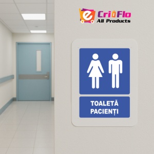 Indicator Indicator toaleta pacienti, Sticker autocolant - Img 5