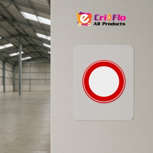 Indicator Interzis circulatia, Sticker autocolant - Img 3