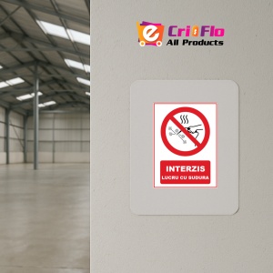 Indicator Interzis lucru cu sudura, Sticker autocolant - Img 3