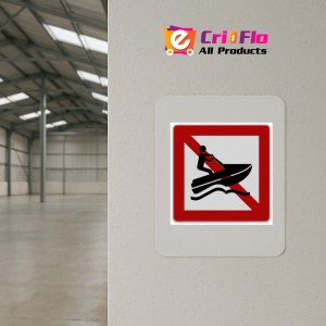 Indicator Interzis pentru ambarcatiunile personal, Sticker autocolant - Img 3