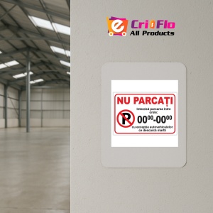 Indicator Interzisa parcarea intre orele, Sticker autocolant - Img 3