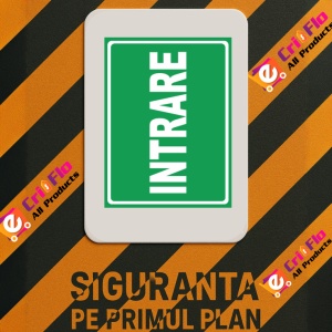 Indicator Intrare, Sticker autocolant - Img 3