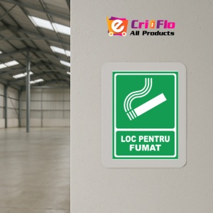 Indicator Loc pentru fumat, Sticker autocolant - Img 4