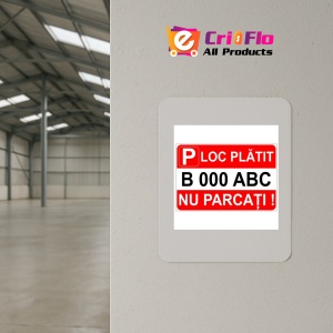 Indicator Loc platit personalizat, Sticker autocolant - Img 3