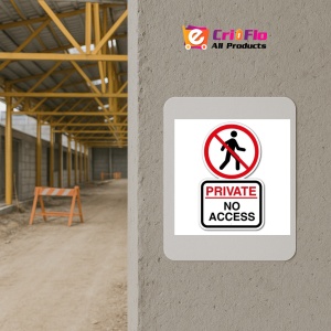 Indicator No access, Sticker autocolant - Img 5