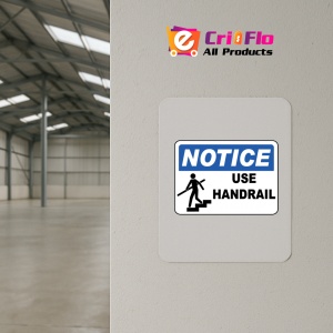Indicator Notice Use Handrail Sign, Sticker autocolant - Img 3