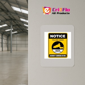 Indicator Notice you are under cctv in operation, Sticker autocolant - Img 3