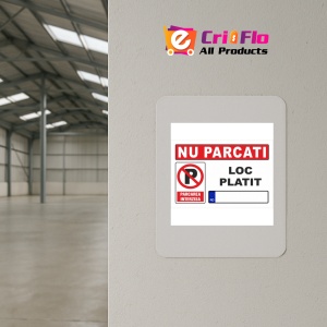 Indicator Nu parcati loc platit parcare interzisa, Sticker autocolant - Img 3