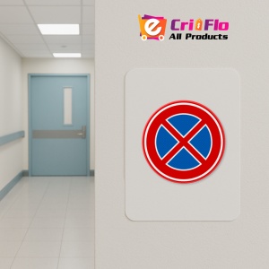 Indicator Oprirea si parcarea interzise, Sticker autocolant - Img 4