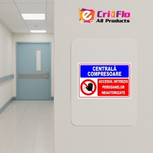 Indicator Panou pentru centrala compresoare, Sticker autocolant - Img 4