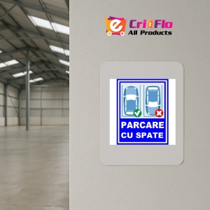 Indicator Parcare cu spate, Sticker autocolant - Img 3