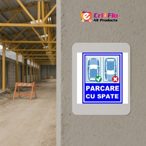 Indicator Parcare cu spate, Sticker autocolant - Img 5