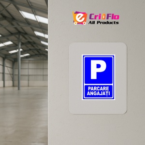 Indicator Parcare pentru angajati, Sticker autocolant - Img 3