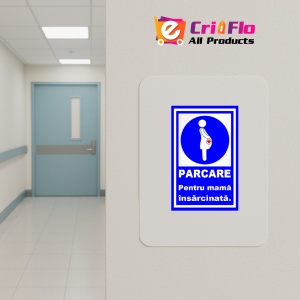 Indicator Parcare pentru parcare mama insarcinata, Sticker autocolant - Img 4