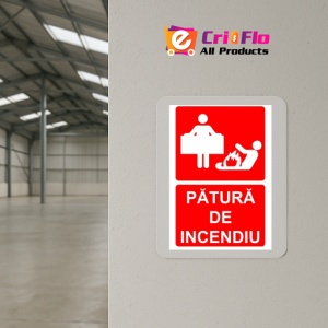 Indicator Patura de incendiu original PSI autoadeziv sticker autocolantSticker autocolant - Img 4