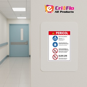 Indicator Pentru bazine de inot, Sticker autocolant - Img 4