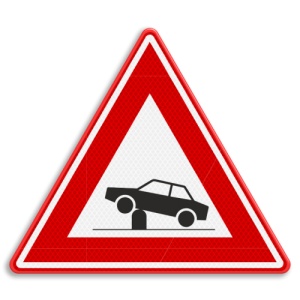 Indicator Pentru borduri, Sticker autocolant