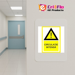 Indicator Pentru circulatie intensa, Sticker autocolant - Img 4