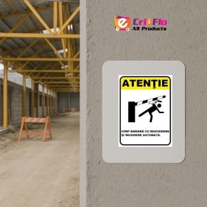 Indicator Pentru corp bariera cu deschidere si inchidere automata, Sticker autocolant - Img 5