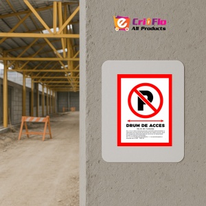 Indicator Pentru drum de acces privat conform legislatie, Sticker autocolant - Img 5