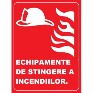 Indicator Pentru echipamente de stingere a incendiilor, Sticker autocolant