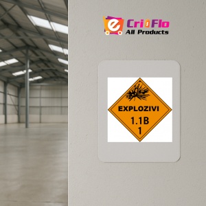 Indicator Pentru explozivi clasa 1.1 B, Sticker autocolant - Img 3