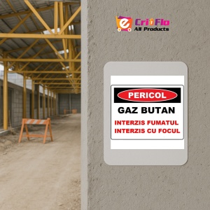 Indicator Pentru gaz butan, Sticker autocolant - Img 5