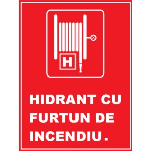 Indicator Pentru hidrant cu furtun de incendiu, Sticker autocolant