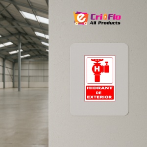 Indicator Pentru hidrant exterior, Sticker autocolant - Img 3