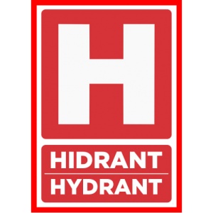 Indicator Pentru hidrant hydrant, Sticker autocolant