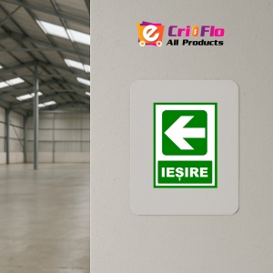 Indicator Pentru iesire cu directie in stanga, Sticker autocolant - Img 3