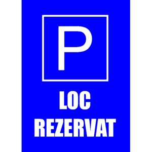 Indicator Pentru loc de parcare, Sticker autocolant