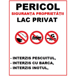 Indicator Pentru locuri private, Sticker autocolant