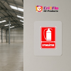 Indicator Pentru marcaj stingator, Sticker autocolant - Img 3