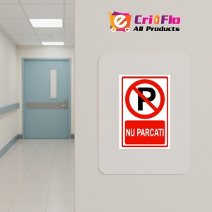 Indicator Pentru marcarea parcari interzise, Sticker autocolant - Img 4