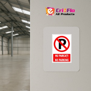Indicator Pentru parcare nu parcati no parking, Sticker autocolant - Img 3