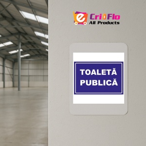 Indicator Pentru toaleta publica, Sticker autocolant - Img 3