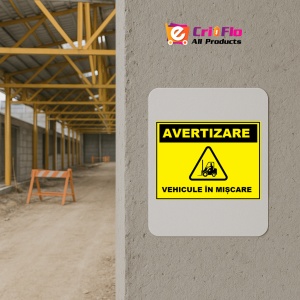 Indicator pentru vehicule in miscare, Sticker autocolant - Img 5