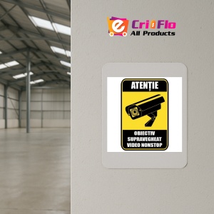 Indicator Pentru video non-stop, Sticker autocolant - Img 3
