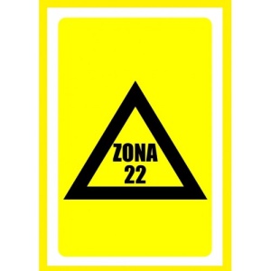 Indicator Pentru zona 22, Sticker autocolant