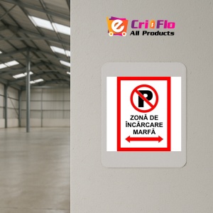 Indicator Pentru zona de incarcare marfa v1, Sticker autocolant - Img 3