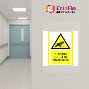 Indicator Placute atentie curea de transmisie, Sticker autocolant - Img 4
