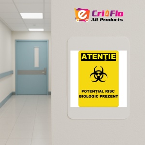 Indicator Potential risc biologic prezent, Sticker autocolant - Img 4